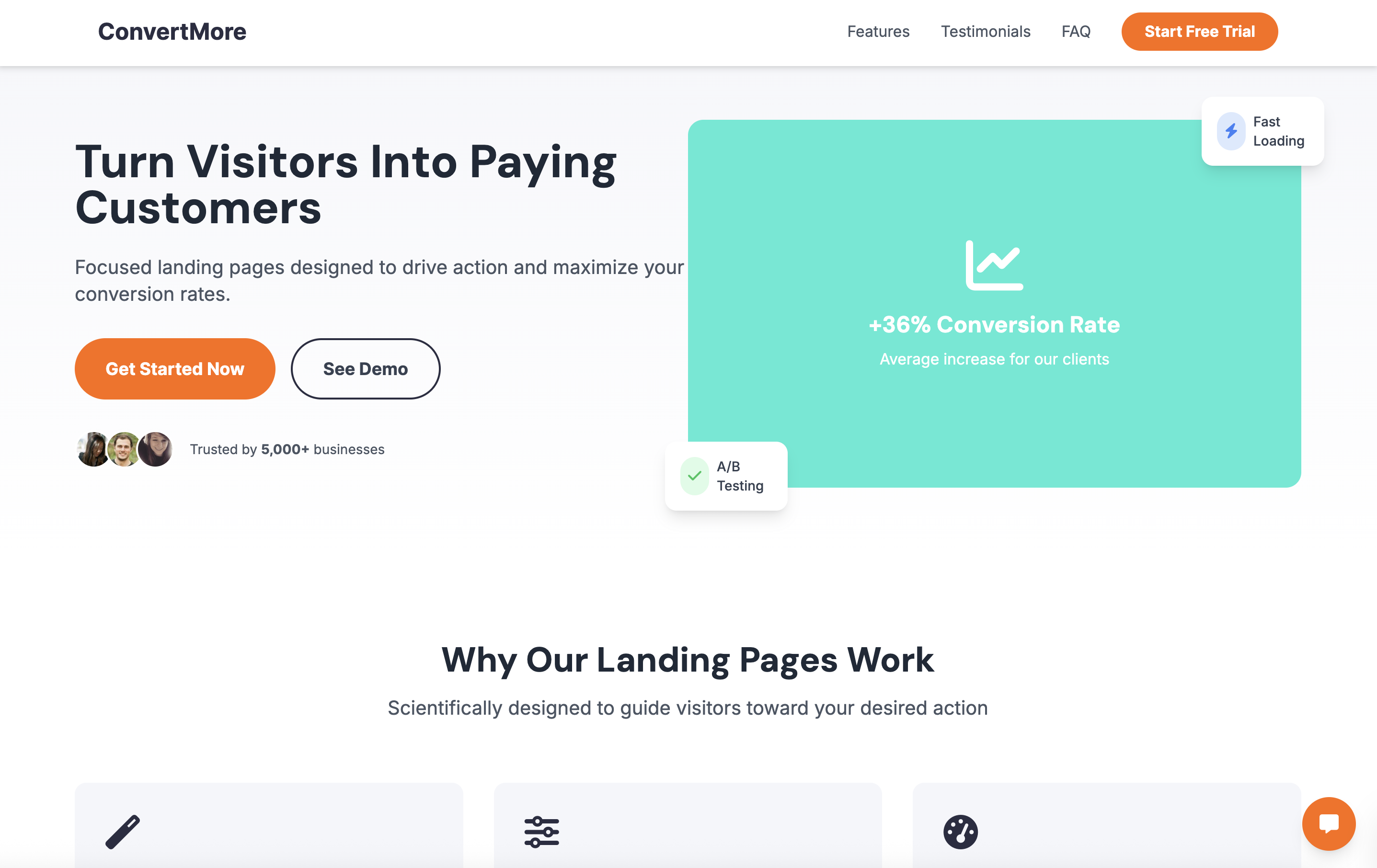 Preview of High-Converting Landing Pages Preview